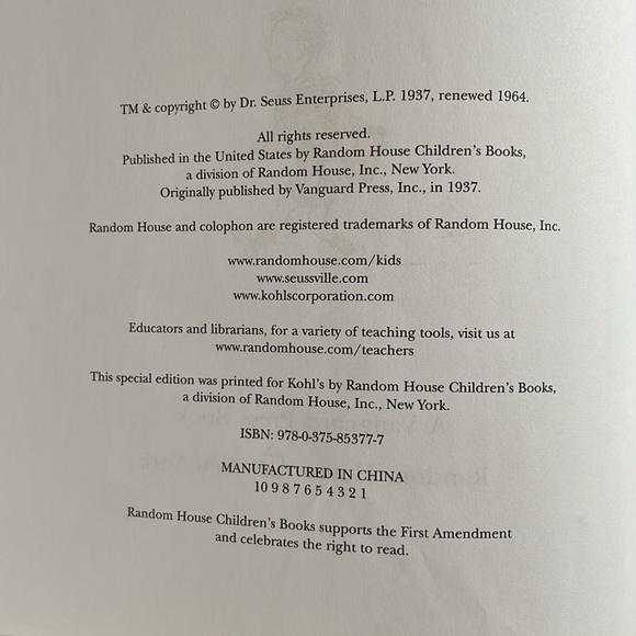 And to Think That I Saw It on Mulberry Street By Dr. Seuss Book - Out of Print - Picture 4 of 6